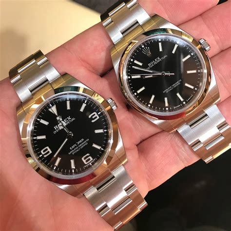 rolex op 36 vs explorer|rolex oyster perpetual vs op 41.